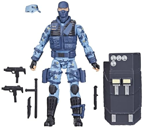 G.I. Joe Classified Series Jason Shockwave Faria, Collectible Action Figure, 105, 6-inch Action Figures for Boys & Girls, with 9 Accessory Pieces