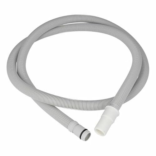 LUTH Premium Profi Parts Tuyau de vidange 1,9 m compatible avec Bosch 00666148 unilatéral avec bec siphon pour lave-vaisselle