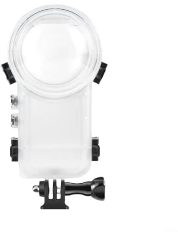 EXTRWORY Impermeabile Dive Case per Insta360 X5 Fotocamera Subacquea Custodia Protezione Shell Materiale PC Trasparente Profondità 50 m