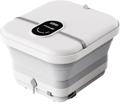 Protoence Pediluvio Riscaldato,Vasca Pieghevole Per Pedicure Massaggiante Con Calore - Multifunzionale Per Pediluvio Elettrico Per Anziani E Adulti