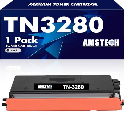 TN3280 Schwarz Tonerkartusche Kompatibel für Brother DCP-8070D 1er-Pack | TN-3280 DCP-8085DN HL-5340D HL-5340DL HL-5350DN HL-5350DNLT HL-5370DWT HL-5380DN MFC-8380DN MFC-8880DN DCP-8080DN DCP-8380DN