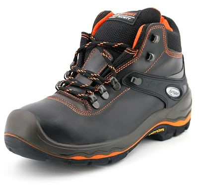 Grisport Scarpe Antinfortunistiche Uomo Scarponi Camminata Escursionismo Stivali Pelle Lontra Dakar Trekking Montagna Impermeabili 72003LD42 (Marrone, 41)