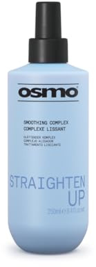Osmo Straighten Up Keratin Hair Treatment, 250ml | Heat Protection Spray Shields Against Thermal Damage to Deliver a Sleek Smoothing Finish