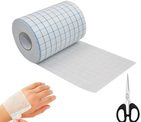 Fixomull Stretch 10 cm x 10 m – Hautfreundliches Wundpflaster & Rollenpflaster, Atmungsaktiv, Wasserabweisend, latexfrei, Fixierpflaster Rolle, Eine Schere zum leichten Schneiden