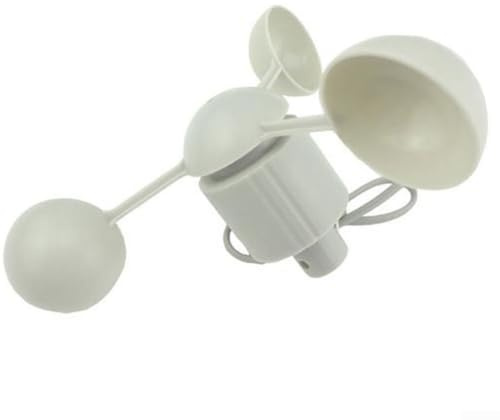 Eawfgtuw For Anemometer Sensor Replacement Part for WH-WS01 Professional Weather Stations Meteorological Instrument with Plastic Construction