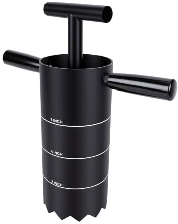 Luocute Cortador de Agujeros para Palos, 4,3 Pulgadas con Guías de Profundidad