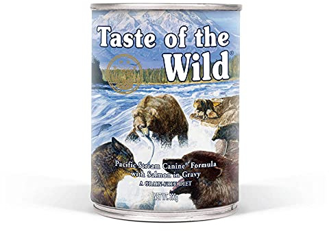 Taste Of The Wild Alimentacion Humeda con Salmon pack de 12 x390 gr Pacific Stream