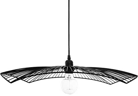 Atmosphera - Suspension filaire Cuzco noire - métal D58 cm