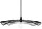 Atmosphera - Suspension filaire Cuzco noire - métal D58 cm
