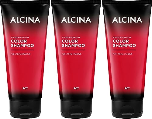 3er Alcina Color Shampoo Rot 200 ml