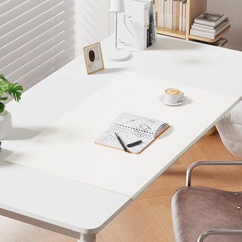 Benutzerdefinierte Größe Tischunterlage, PU-Leder-Schreibtischmatte, Rutchfeste Schreibunterlage für Homeoffice/Büro, Wasserdichter Mauspad Große Mausmat, Schreibtisch Unterlagenmatte(60 * 40cm)