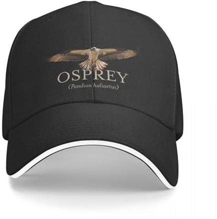 Baseballkappe Mode Unisex Hip Hop Custom Casual Osprey (Fish Hawk) Baseball Cap Manga Hut Snapback Cap Trucker Cap Hut für Frauen Männer
