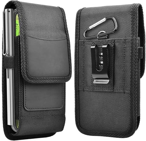Handy Gürteltasche, Handygürteltaschen Herren mit Gürtelclip XL, Handyhalterung Rucksack mit RFID-Blocker für iPhone 15 14 13 12 11 Pro Max, Samsung Galaxy S23 S22 S21 Ultra, A54 A53 A34 A33 A23