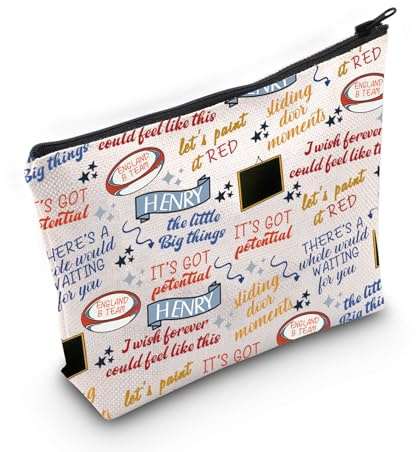 The Little Big Things Musical Gift Musical Theater The Little Big Things Quotes Makeup Zipper Pouch for Actor Actress (IT’S GOT Bag)