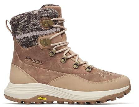 Merrell Women's Siren 4 Thermo Mid Zip Waterproof Snow Boot, Hazel, 7.5
