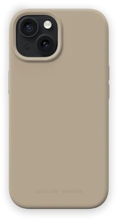 IDEAL OF SWEDEN Silicone iPhone 13/14/15 Hülle MagSafe - Beige Design, Dünnes & Leichtes Case, Stoßfest & Stylisch Und Langlebig Für Optimalen Schutz Im Alltag