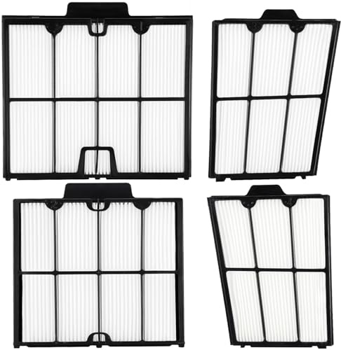 Yinage 9991467-R4 Ultrafeine Filterpaneele, Ersatzteil-Set, passend für Maytronics Dolphin Active 20, 30, 40, 60, Proteus DX4, S200, S300, S400, T35, Triton PS Poolreiniger, 4 Stück