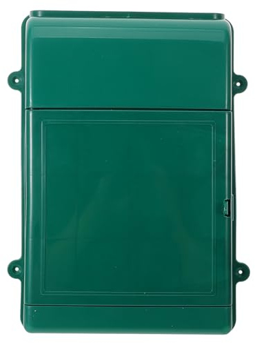 Cassetta Postale da Parete Esterna in Plastico Verde
