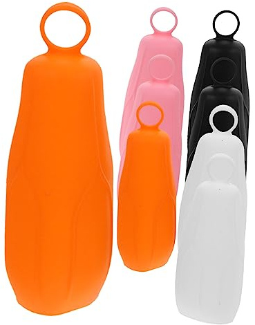 NIYANGLE 8pezzi Manicotti in Silicone da Viaggio di Perdite per Contenitori di Lozione e Shampoo Comodi e Riutilizzabili