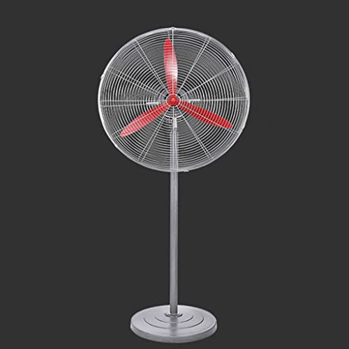 Ventilatore da parete/a piantana, ventilatore elettrico oscillante ad alta velocità per uso industriale, per esterni, con inclinazione regolabile a 3 velocità (ventilatore a piantana da 750 mm)