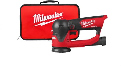 Milwaukee M12FSDR75-0B 12 V Brushless 75 mm levigatrice orbitale casuale solo corpo e borsa 4933498232