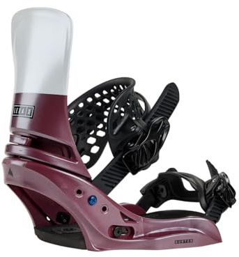Burton Lexa X Est Mulberry - Fijaciones de Snowboard para mujer, talla M, color morado