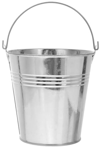 VALICLUD Mini Secchiello per Ghiaccio 0, 4 in Acciaio Inox Argento | Leggero e Portatile, per Bar e Ristoranti, Design Compatto per Bevande