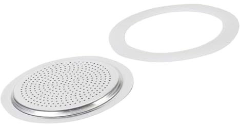 Kit de remplacement for joint en silicone et filtre for cafetière italienne (Moka) 12 tasses