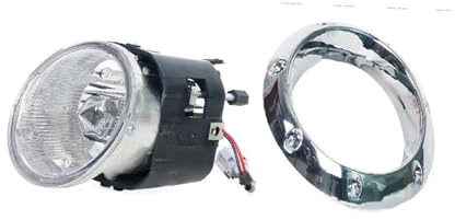 Hgkqbomb Luz Niebla Faros Antiniebla Delanteros Para Nissan Para Paladin D22 2004-2015 Parachoques Coche Luz Conducción Faro Antivaho Luces Luces Antiniebla Coche(Left and Right,With frame)