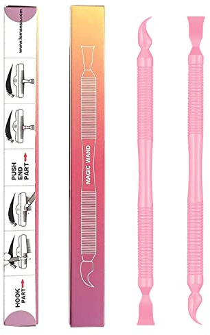 Lomansa Wimpernlifting Tool, Lash Lift Zubehör, Wimpernlift Seperator für Wimpernverlängerung Werkzeug(2 Stück Rosa)