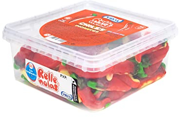 Vidal Golosinas Rellenolas. Chiles picantes rellenos. Envase de 75 unidades.