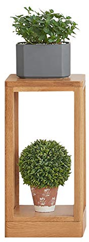 pflanzenständerPflanzenhalter aus Holz, Regal, Blumentopfhalter, Ständer, Bodenpflanzenständer für Balkon, Korridor, Garten, Terrasse, multifunktional (Farbe: Natur, Größe: 600 mm), Natur: 7