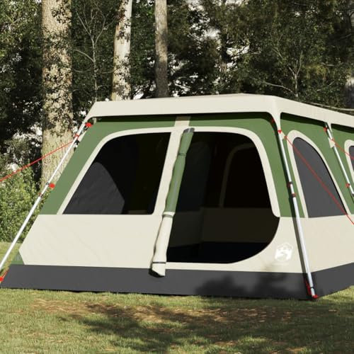 LAPOOH Kuppel-Familienzelt 8 Personen Grün Quick Release, Caming Zelt, Camping Tents, Camping-Zelt - 4004236