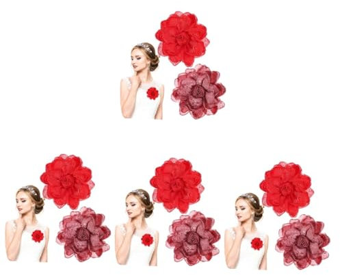 SAFIGLE 8stücke Blumennadeln Für Kleidung Stoffblumen Brosche Für Hochzeiten Und Geburtstagsfeiern Zarten Farben Erhältlich Und Vielseitig Einsetzbar