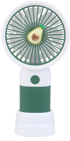 Tomedeks Ventilateur Portable à Main,Ventilateur Silencieux Mini Rechargeable par USB,400 mAh Ventilateur de Poche Personnel,à Piles à 3 Vitesses pour Bureau et Voyage - Avocat