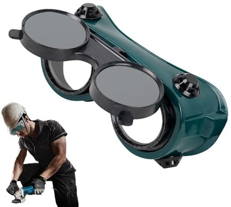 Generico Occhiali da saldatura, occhiali da saldatura,Ocgle brasature - Plasma che taglia la macinatura brasatura che bicchieri per la protezione ingranaggi