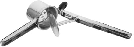 Ciieeo Schiacciapatate in Acciaio Resistente Pressa per Alimenti da Cucina Schiacciapatate Manuale per Puré e Verdure Utensile da Cucina Facile e