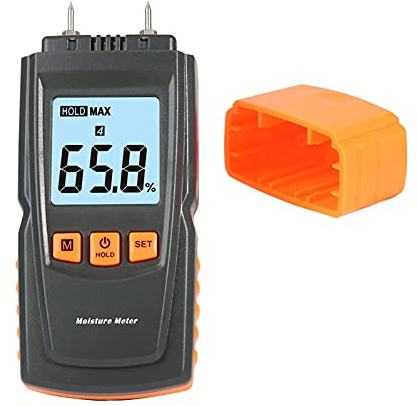 Medidor de humedad, Tablero de humedad de madera Tablero de cemento Ladrillo Meter de humedad