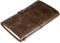Diario di Viaggio in Pelle, Diario di Viaggio Taccuino in Pelle Sostituibile & Quaderno Vintage, Travel Journal Notebook, 4.72 X 7.87 lnch (Marrone)