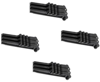 BESPORTBLE Lot De 4 Supports De Base À Gaz Pour Bouilloire À Double Cartouche Stabilisateur De Camping Poêle À Essence Brûleur Trépied Kit De Recharge D'Évent De Poêle De Camping
