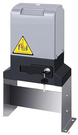 1400lb Automatic Sliding Gate Opener with 2 Remote Controls, APP Control Gate Operator Hardware Security System Kit Up to 43 Feet for Factories, Schools, Residences