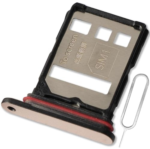ExtKry Bandeja SIM para Honor Magic8 Lite,Oro | Calidad original bandeja de tarjeta SIM bandeja para SIM bandeja ranura SIM bandeja tarjeta SIM con aguja eyectora.