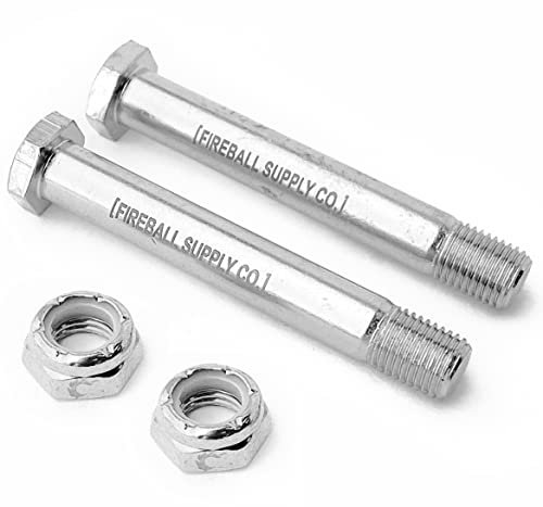 Dragon Skateboard Kingpin (2 Stück) – verbessertes Flugzeug-Grade Kingpin Bolt & Nut Skateboard Hardware Set für Skateboard & Longboard Trucks – Universal Fitment