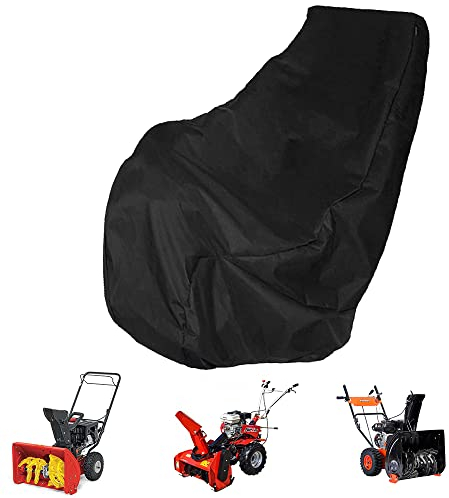 MRWiZMS Copertura Spazzaneve Elettrico 420D Impermeabile A Prova di Vento, Protettiva Antipolvere, Nero