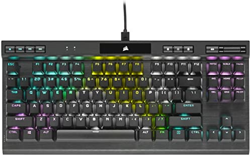 Corsair K70 RGB TKL CHAMPION SERIES Mechanical Gaming Keyboard — CHERRY MX Blue
