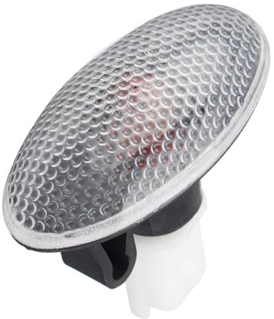 TOTMOX Lampada Laterale LED Dinamica per Peugeot 1007 206 207 307 407 607, Sostituzione Lampada Segnalazione Ripetitrice, 632574 632570