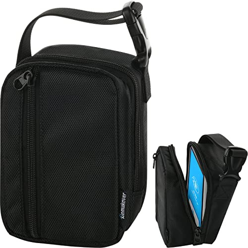 Boîtier de Terminal carré, Compatible avec Adaptateur d'alimentation et câble, Rouleaux de Papier de reçus et concentrateur, Protecteur de Lecteur carré, Sac de Transport étanche, étui de Protection