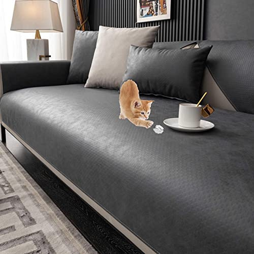 YWQJL Sofabezug L Form Wasserdicht 1 2 3 4 Sitzer SAofaschoner,Sofaschoner rutschfest Ecksofa, Waschbar Sofa Überzug Sofaschutz Katze Hund Dekor Perim Sofa Decken,E-70x90cm