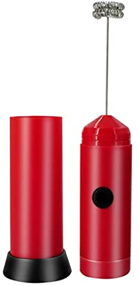 GaRcan Multifunzione Mini Potente Doppia Molla Elettrico Montalatte Frullino per Le Uova Miscelatore da Cucina Utensili Manuali per caffè Latte Cappuccino
