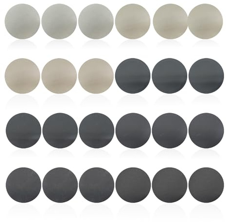 24 Pieces of Sandpaper, Car Body Sandpaper, Sandpaper 600/800/1000/1500/2000/3000/4000/5000 Grinding Disc, Fine Sandpaper, Car Headlight Polishing Kit